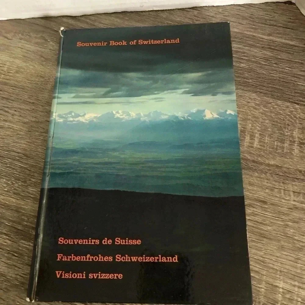 1961 Souvenir Book of Switzerland